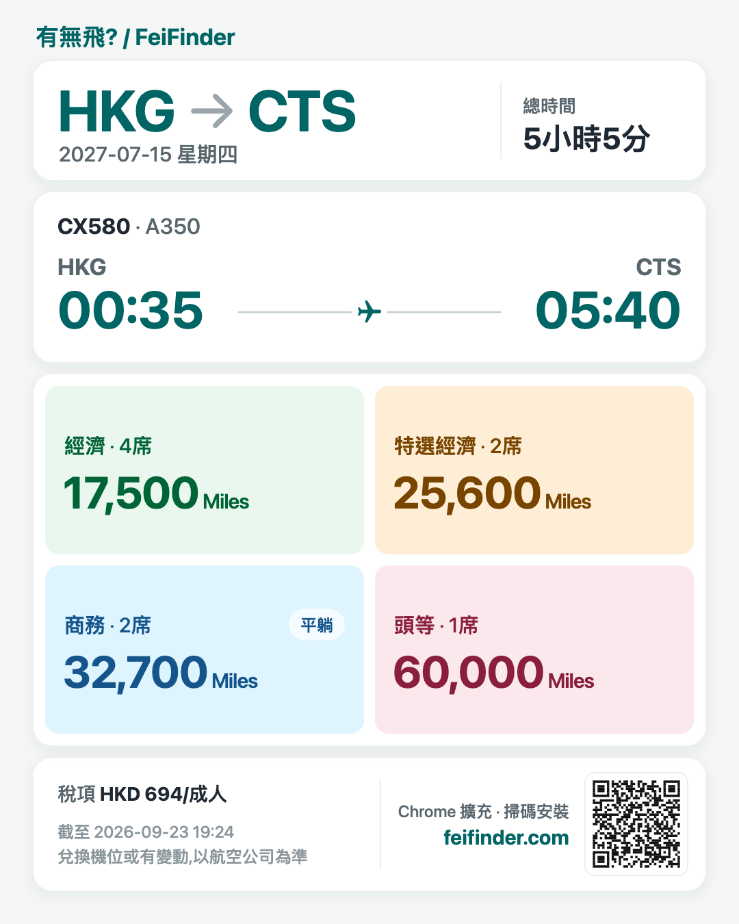 直航分享卡